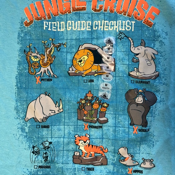 NWT Disney Jungle‎ Cruise Kid Shirt- Medium - Picture 3 of 5